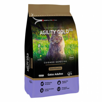 Agility Gold Gatos Esterilizados 1.5 Kg